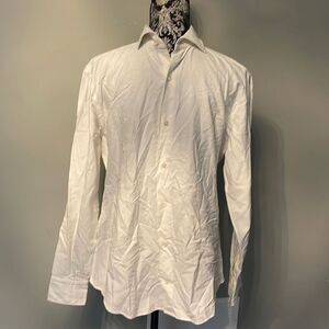 Eleventy Cotton Mens Medium Button Down Top